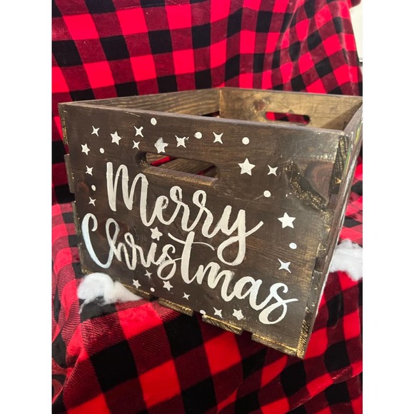 Personalized Christmas Eve Christmas Holiday Crate Keepsake - Picture 5 of 10